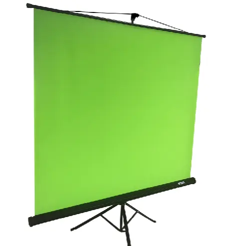 Chrome Keying Green Screen Background collapsible with Tripod Green 247 GSM Canvas 1.48 x 1.8 m 5 X 7 ft Backdrop