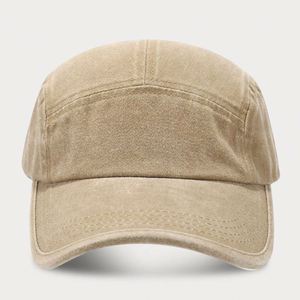 Summer Retro Washed Baseball Cap Hat Women Solid Color Trendy Soft <b>Top</b> Sports Baseball Cap for Men - Product Image 6