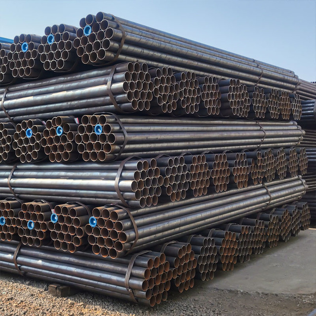Canada market 4 Inches 114.3mm Welded Steel Pipe Q235b carbon steel ASTM A53 Schedule 40 ERW Steel Pipe