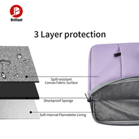 Sarung Laptop Portabel Sederhana Anti Air dari EVA 14-Inci untuk Laptop HP/Dell/Acer/Chromebook/Swift/Go/VivoBook