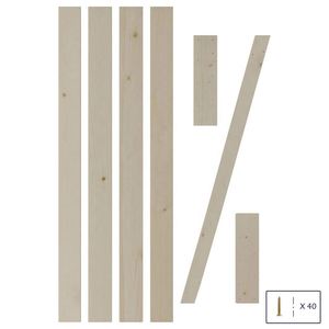 WEKIS Luxury Interior Solid Wood Barn <b>Door</b> Hardware Set with Fiberglass <b>Screen</b> Power Coated Noiseless Sliding Barn <b>Door</b> Black - Product Image 2