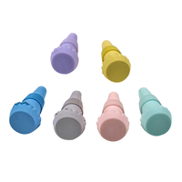 Bouchons de bouteille de vin en silicone de qualité alimentaire 100 % personnalisés de la marque WQ, réutilisables, étanches, pour conserver la fraîcheur, multicolores, pour bouteilles de bière et de vin rouge