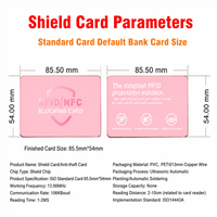 Carte RFID NFC personnalisée de qualité supérieure avec puce NTAG215 pour la promotion professionnelle et l'utilisation en épicerie