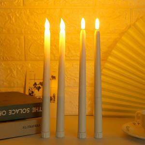 KL-LC001 Wholesale Long <b>Lighting</b> Flameless Led Candles with Moving Flame <b>Stick</b> Battery Operated for Wedding Party Hiliday Decor - Product Image 2