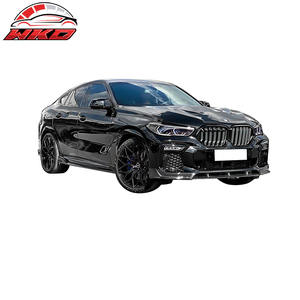 Protector de Parachoques Delantero para BMW G06 X6 2020-2023, Estilo M Sport, Estilo IKON, Impresión de Fibra de Carbono, 4 Piezas, Accesorios para Automóviles - Product Image 2