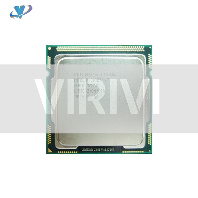 I7-860S Quad-Core 2.53GHz 8MB Cache 82W TDP LGA 1156 Desktop CPU 45nm