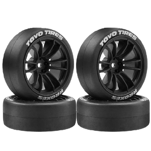 XV02ยางรถแรลลี่ eparthub 1/10 MST สำหรับ Tamiya TT01 Kyosho HPI SAKURA <span class=keywords><strong>yokomo</strong></span> ของคุณช่วยเพิ่มประสบการณ์ W211 RC ของคุณ - Product Image 1