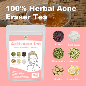 Thé anti-acné <span class=keywords><strong>pour</strong></span> une peau claire, herbes naturelles biologiques, thé <span class=keywords><strong>pour</strong></span> le soin <span class=keywords><strong>de</strong></span> la peau, sachet <span class=keywords><strong>de</strong></span> thé <span class=keywords><strong>pour</strong></span> éliminer <span class=keywords><strong>l</strong></span>'acné, réduire <span class=keywords><strong>les</strong></span> <span class=keywords><strong>boutons</strong></span>, <span class=keywords><strong>les</strong></span> taches brunes et contrôler le sébum - Product Image 2