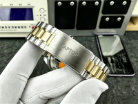 Nouvelle Montre Mécanique Automatique de Luxe Haut de Gamme pour Homme, 26 Ans d'Excellence, Réserve de Marche, Or Rose, Formelle et Professionnelle