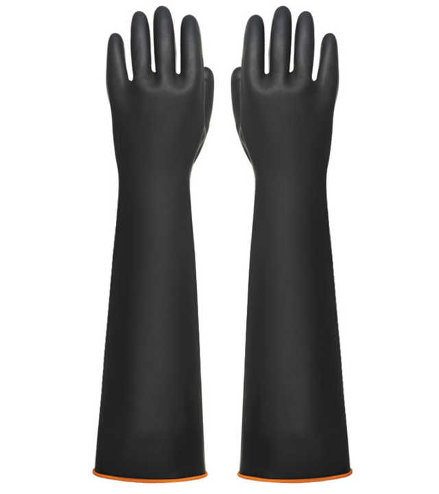 Highquality Acid And Alkali Resistant Latex Rubber Industrial Gloves