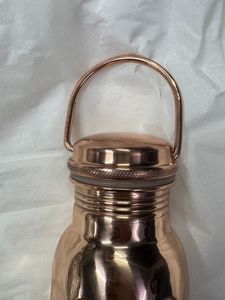 Botella de Agua de Cobre Martillado con Tapa a Prueba de Fugas, 900 ml, Apta para Lavavajillas, Embalaje en Caja de Regalo para Viajes, Gimnasio, Oficina - Product Image 5