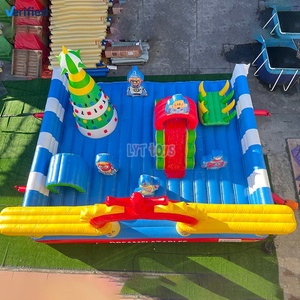 Service de personnalisation de la couleur du logo, matériau PVC haute résistance, utilisation facile, aire de jeux <span class=keywords><strong>gonflable</strong></span>, <span class=keywords><strong>château</strong></span> <span class=keywords><strong>gonflable</strong></span> pour événements commerciaux - Product Image 2
