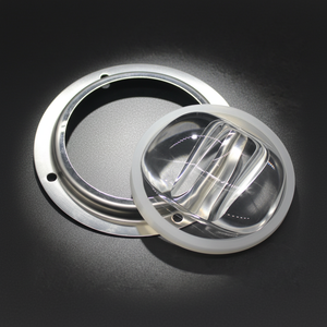 Lentille asphérique PMMA de remplacement pour lampadaire <span class=keywords><strong>LED</strong></span> haute puissance 66 mm, angle de faisceau 140x70 degrés - Product Image 6