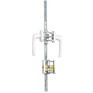 Poignées de porte et de fenêtre modernes en PVC avec clés et boutons, accessoires de quincaillerie en alliage d'aluminium, poignées UPVC - Product Image 2