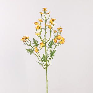 Bouquet de marguerites artificielles à longue tige de style prairie fraîche, aspect naturel, 29,92 pouces, pour la <span class=keywords><strong>d</strong></span>écoration de vase à la maison et au bureau, bricolage - Product Image 4