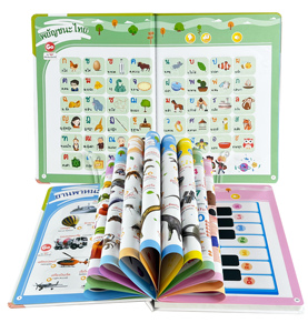 Tiếng Anh Và Thái Học Tập Đồ Chơi Cuốn Sách Điện Tử Cho Trẻ Em Trẻ Em Thái Âm Thanh Sách Để Nghiên Cứu Phát Âm Từ - Product Image 5