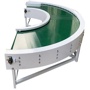 Convoyeur à bande tournant Ligne de tri et d'emballage Convoyeur logistique Convoyeur de transport d'entrepôt express Machine de tournage à 90 degrés - Product Image 2