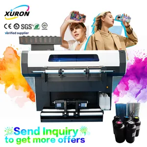 ServiceOriented Manufacturing Vendor Recommended Fully Automatic UV DTF Printer 300mm Print Multifunctional Easy Maintenance