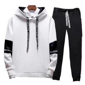 Ensemble de survêtement pour homme, 2 pièces, pantalon de jogging, survêtement, veste à capuche, ensemble - Product Image 4