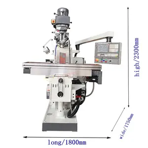 6HW Turret milling machine from China Milling Machine Price High Precision X6336 Milling Machine With Cheap Price