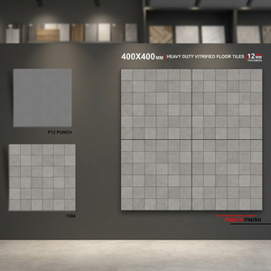 Carreaux de sol décoratifs en porcelaine émaillée numérique 40x40 cm (16x16 pouces) pour parking, design robuste pour garage extérieur - Product Image 5