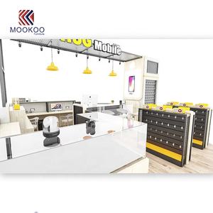 3 डी डिजाइन मोबाइल फोन दुकान कियोस्क सहायक प्रदर्शन सजावटी रैक दिखाने के लिए मॉल एक्सेसरी के लिए - Product Image 5