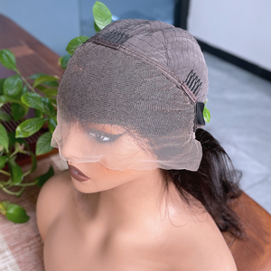Peluca Bob Corta al por Mayor de Cabello Humano Ondulado, Peluca Frontal de Encaje 13x4, Pelucas Bob de Cabello Humano para Mujeres Negras, Sin Pegamento, Densidad 180 - Product Image 6