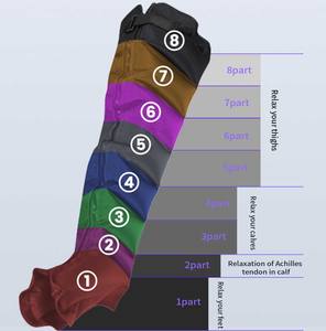 Botas de Compresión de Aire Secuencial Profesionales, Masajeador de Piernas Completas, Botas de Recuperación Rápida para Atletas - Product Image 4
