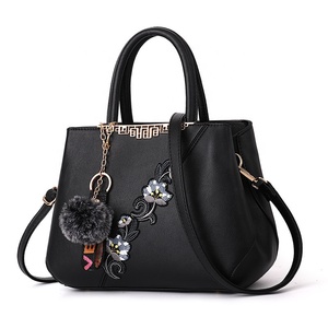 Bolsos de Mano Grandes de Cuero para Mujer, Bolsos de Mano de PU, Bolsos de Mano Sencillos y Modernos para Mujer - Product Image 1