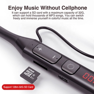 Cuffie Wireless In-Ear con Radio FM per 60 Ore, V5.1, Indicatore LED, Chipset JL, Impermeabili IPX4, Funzione Vivavoce - Product Image 5
