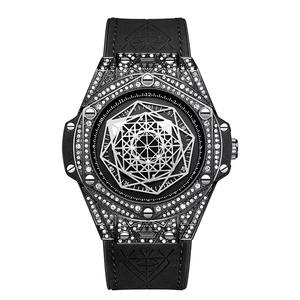 Drioshipping Brand Watch Man Sports Diamond <b>Clock</b> Wrist Watch Men Waterproof Business Quartz Watch - Product Image 6