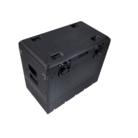 Estuche de vuelo de Color personalizado de plástico de espuma EVA de alta calidad para luz Led Par Estuche de vuelo personalizado impermeable Estuche de vuelo de DJ extraíble