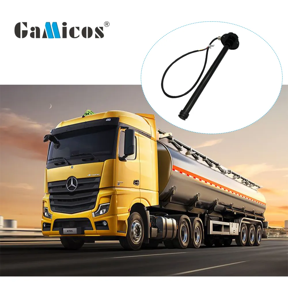 GLTV7 700mm 0-5V RS485 truck capacitive digital diesel fuel level sensor