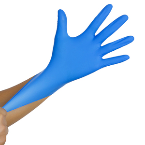 Bleu noir Durable jetable Latex Nitrile vinyle <span class=keywords><strong>gant</strong></span> sans <span class=keywords><strong>poudre</strong></span> travail étanche Anti huile ménage cuisine PVC <span class=keywords><strong>gant</strong></span> Luva - Product Image 1