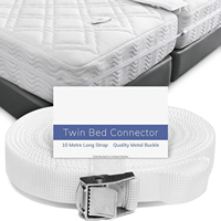 Pont de lit de convertisseur de lit de taille personnalisée pour matelas divisé connecteur de lit réglable pour matelas