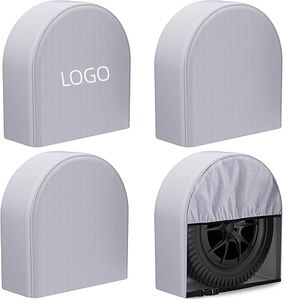 Ensemble de housses de pneus promotionnelles avec logo personnalisé, imperméables, durables, accessoires pour cadeaux de marchandises de marque d'entreprise - Product Image 1