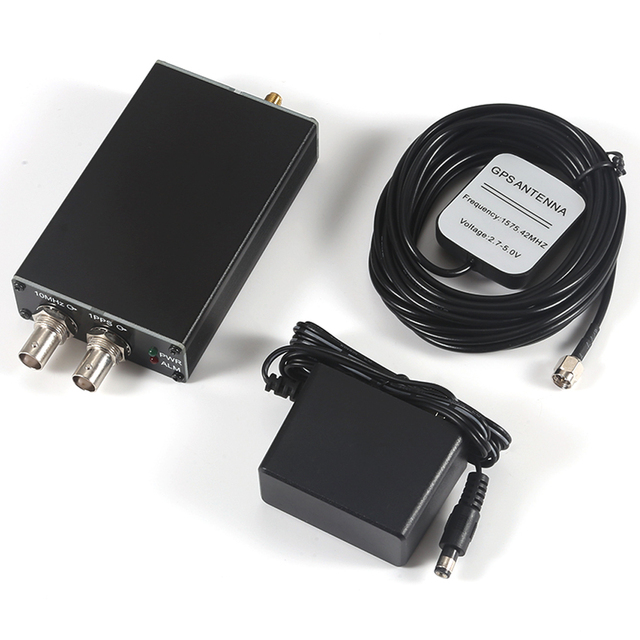 PLL-GPSDO High-Precise GPS Tamed Clock 10MHz Tame DISCiPLINED Clock GPS Receiver Synchronized Timing Module with 1PPS and RS232