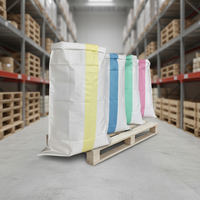 Sacs en polypropylène durables de 50 lb avec impression offset pour l'emballage de pommes de terre, maïs, riz, farine, engrais et aliments pour animaux