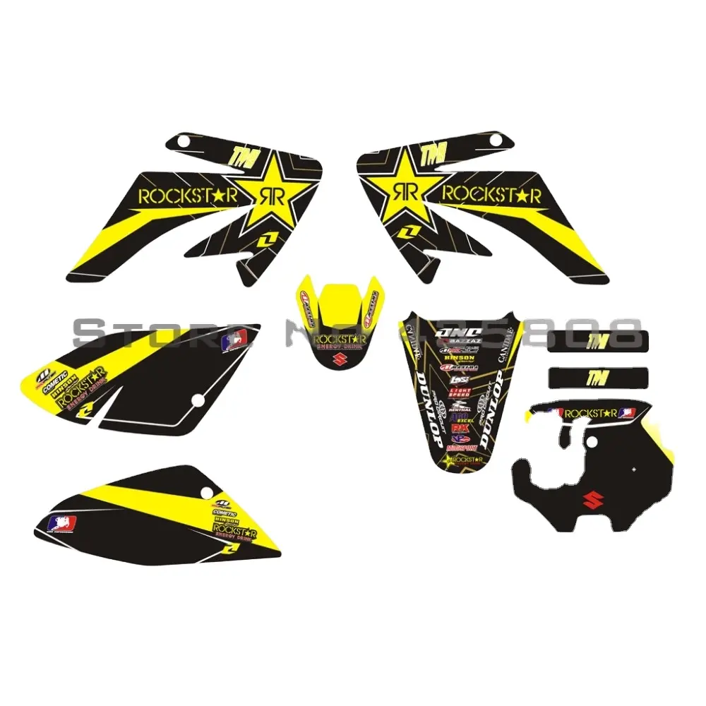 Graphics Sticker Decals CRF70 Voor Honda Crf 70 Dirt Pit Bike Onderdelen CRF70 Stijl Sdg Atomik Ssr Pit Pro