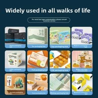 Boîtes d'avion colorées personnalisées en carton ondulé recyclable, emballage pliable pour cosmétiques et vêtements, conception gratuite