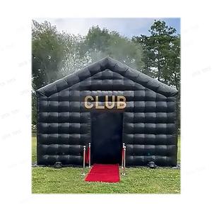 Grande boîte <span class=keywords><strong>de</strong></span> <span class=keywords><strong>nuit</strong></span> gonflable noire avec lumière LED Disco pour les événements <span class=keywords><strong>de</strong></span> tente <span class=keywords><strong>de</strong></span> fête <span class=keywords><strong>de</strong></span> club en plein air pour adultes - Product Image 6