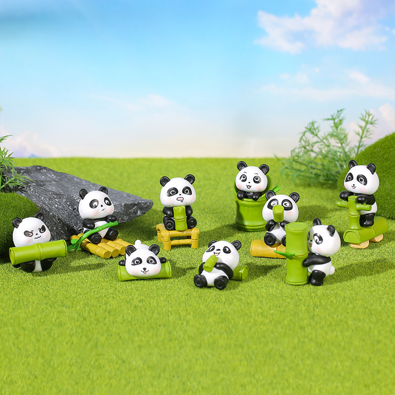 Price of a single small panda (order 9 and receive a set)