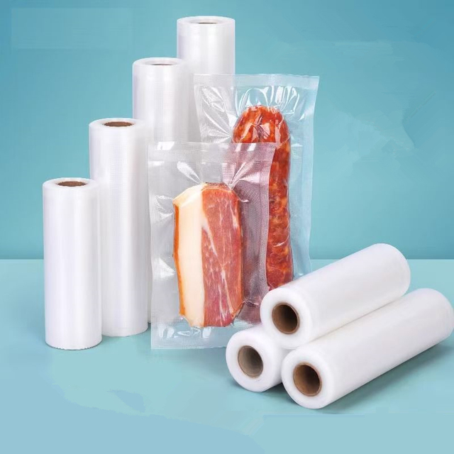 Food Grade Transparent PE Vacuum Sealer Rolls Bags | China Factory Direct | Pet Food & Canned Food Packaging