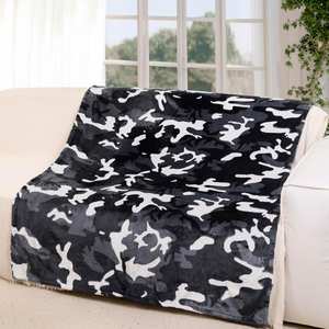 Léger imprimé géométrique tricoté flanelle polaire couverture maison voiture pour animaux de compagnie pique-nique cadeau flou doux confortable chaud personnalisé jeter - Product Image 3