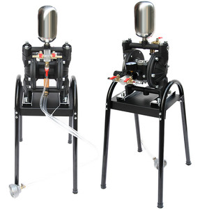 A-10 pneumatique meubles Auto pulvérisation peinture Machine pneumatique Double pompe à membrane pour peinture réservoir sous pression et pistolet - Product Image 2