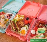Sac à déjeuner Oumego, bouteille d'eau, boîte à déjeuner bento pour enfants, Babi Pinchos Para Lonchera, récipient alimentaire pour enfants, ensemble de boîtes à déjeuner bento