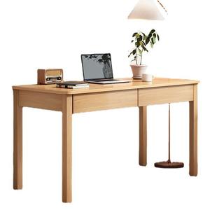 Nordic Modern Solid <strong>Wood</strong> Desktop Computer <strong>Desk</strong> Simple Home Office Bedroom Writing <strong>Desk</strong> for Primary Secondary School Students Gym - Product Image 5