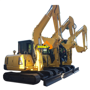 Excavadora Komatsu PC56-7 Usada, Modelo 2018, 5.5 Toneladas, Motor de 34KW, Caja de Cambios, Bomba, Rodamientos, PLC, Original de Japón - Product Image 4
