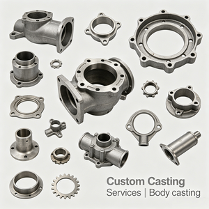 Pièces de fonderie en aluminium de haute qualité, produits de fonderie en aluminium, pièces de fonderie sous pression en aluminium - Product Image 1