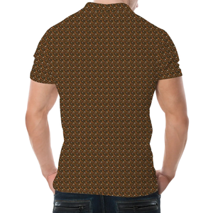 2025 Échantillon gratuit, logo personnalisé, T-shirt de golf à manches courtes pour homme, en tricot respirant décontracté de haute qualité en Spandex/Polyester - Product Image 3